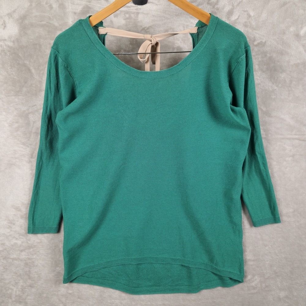 Aritzia T. Babaton Bailey Sweater Top Cashmere Silk Blend Size M High Low